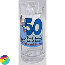 Pivski vrček za 50 let